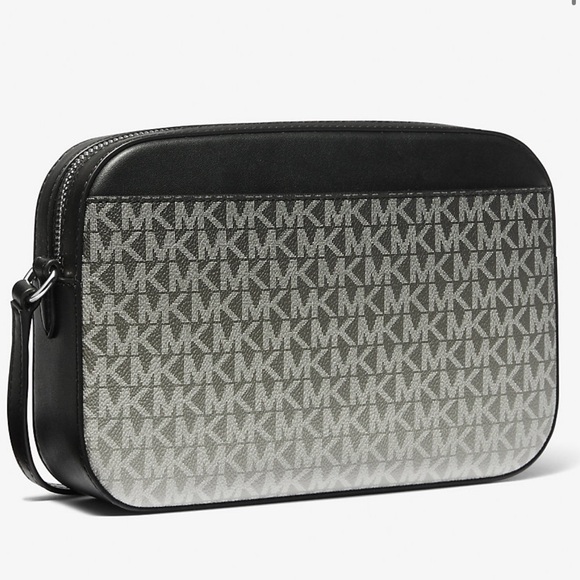 Michael Kors Jet Set Item Large Ombré EW Signature ZP Chain XBody Logo Crossbody - Picture 14 of 15